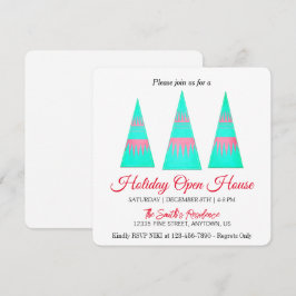 decoratie voor de kerstboomvakantie-Kaart Feestdagenkaart