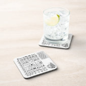 Decoratie voor je vakantietafel bier onderzetter (Rechterzijde)