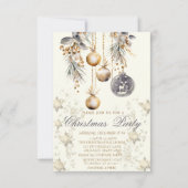  Decoratieballen Sneeuwvlokken Bedrijf Kaart (Voorkant)