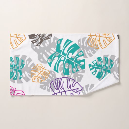 decoratieblad badhanddoekset bad handdoek (Handdoek)