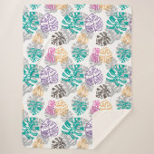 decoratieblad sherpa deken (Voorkant)