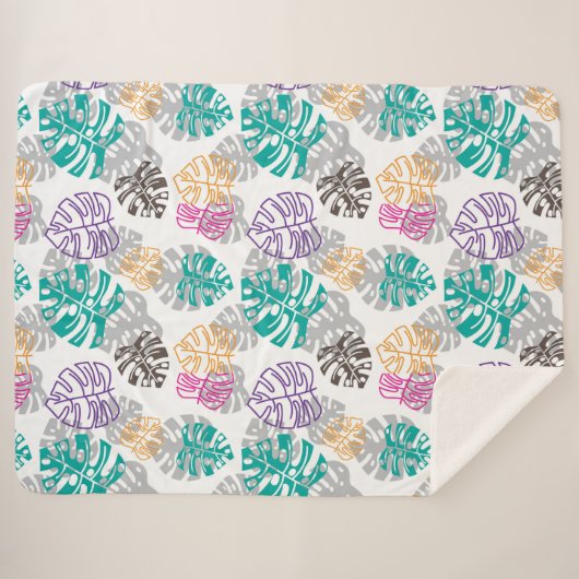 decoratieblad sherpa deken (Voorkant (horizontaal))