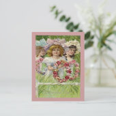 Decoratiedag-meisjes, ZSSG Briefkaart (Staand voorkant)