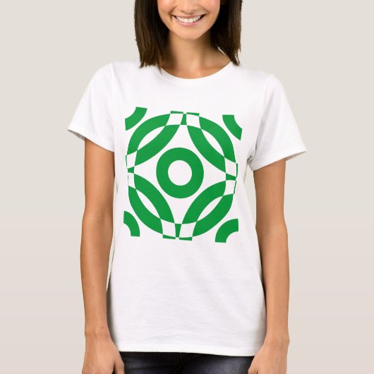 Decoratief 02 - Groen gras T-shirt (Voorkant)