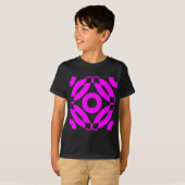 Decoratief 02 - Magenta T-shirt (Voorkant volledig)