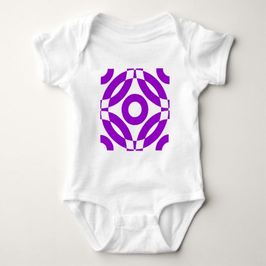 Decoratief 02 - Paars Romper (Voorkant)