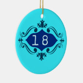 Decoratief 18 keramisch ornament (Rechts)