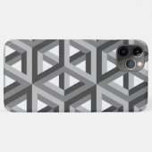 Decoratief 3D hexagons Patroon Case-Mate iPhone Case (Achterkant (horizontaal))