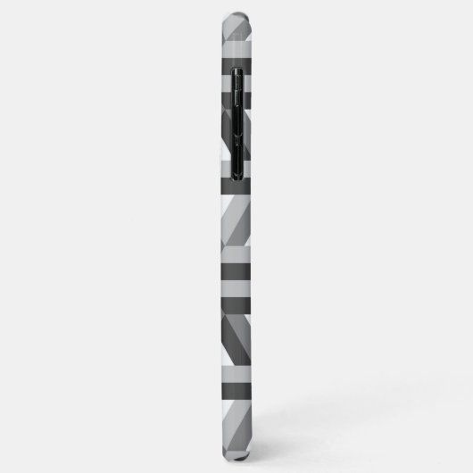 Decoratief 3D hexagons Patroon Case-Mate iPhone Case (Achterkant/links)