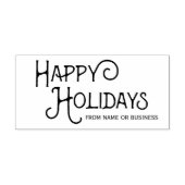 Decoratief aangepast Prettige feestdagen Rubber Ar Rubberstempel (Afrduk)