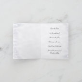 Decoratief (aanpasbaar) huwelijk feestdagen kaart (Binnen)