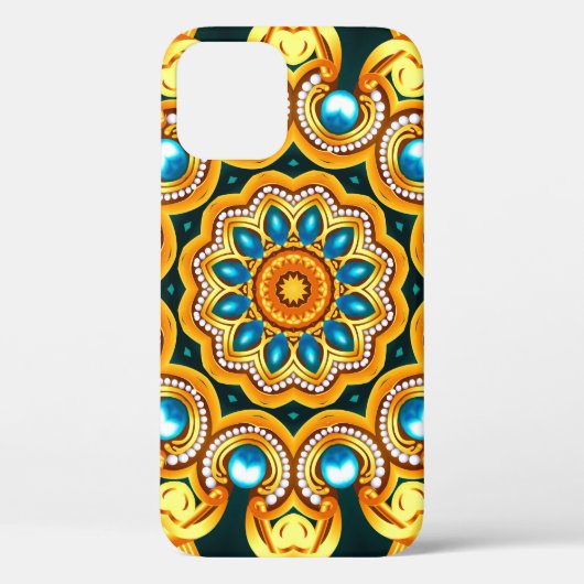decoratief achtergrondlijst met deel Case-Mate iPhone case (Achterkant)