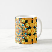 decoratief achtergrondlijst met deel koffiemok (Voorkant rechts)