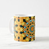 decoratief achtergrondlijst met deel koffiemok (Voorkant links)