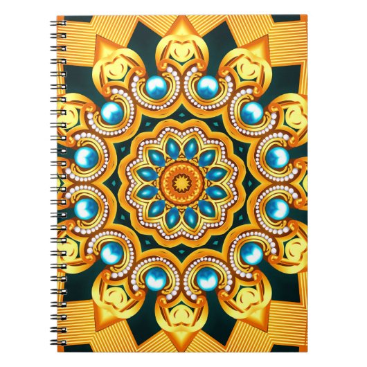 decoratief achtergrondlijst met deel notitieboek (Voorkant)