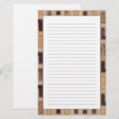 Decoratief Afrikaans mudclothatroon Briefpapier (Voorkant / Achterkant)