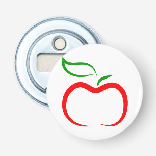 Decoratief Apple Button Flesopener