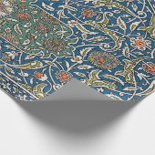  decoratief arabesk bloemenpatroon cadeaupapier (Hoek)