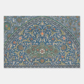 decoratief arabesk bloemenpatroon inpakpapier vel (Voorkant)