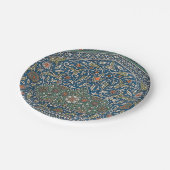  decoratief arabesk bloemenpatroon papieren bordje (Gekanteld)