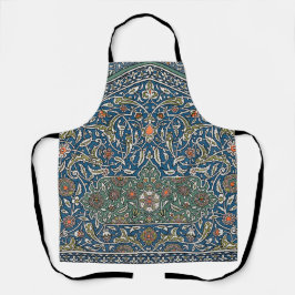 decoratief arabesk bloemenpatroon schort