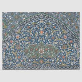 decoratief arabesk bloemenpatroon tissuepapier