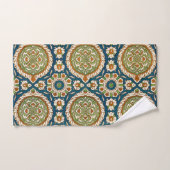Decoratief Arabisch Bloemenpatroon Bad Handdoek (Handdoek)