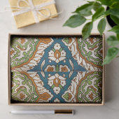 Decoratief  Arabisch Bloemenpatroon Tissuepapier (Geschenk)