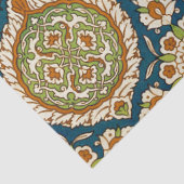 Decoratief  Arabisch Bloemenpatroon Tissuepapier (Detail)