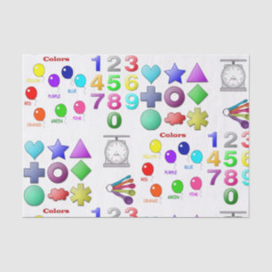 Decoratief baby tissuepapier