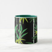 Decoratief bamboe patroon mok (Midden)