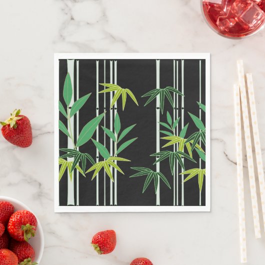 Decoratief bamboe patroon servet (Insitu)