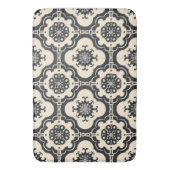 Decoratief Barok Arabesk patroon Badmat (Voorkant Verticaal)
