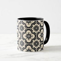 Decoratief Barok Arabesk patroon