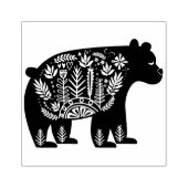 Decoratief  Beer Rubberstempel (Afrduk)