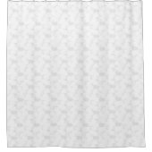 Decoratief, Bleek grijs Douchegordijn (Voorkant)