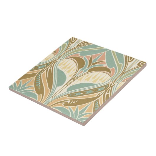 decoratief blisspatroon tegeltje (Zijkant)