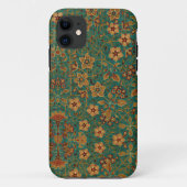 decoratief bloementapijt patroon Case-Mate iPhone case (Achterkant)