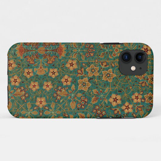 decoratief bloementapijt patroon Case-Mate iPhone case (Achterkant (horizontaal))