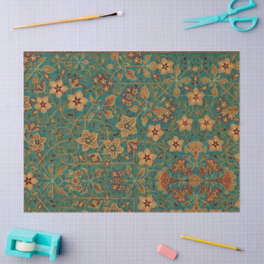  decoratief bloementapijt patroon tissuepapier (Craft)