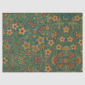  decoratief bloementapijt patroon tissuepapier (Voorkant)