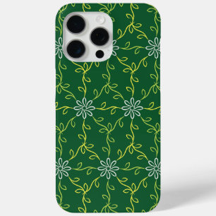 Decoratief bloemig naadloos patroon iPhone 15 pro max hoesje