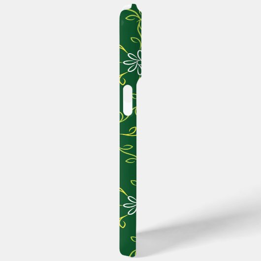 Decoratief bloemig naadloos patroon Case-Mate iPhone case (Achterkant / Rechts)