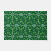 Decoratief bloemig naadloos patroon deurmat (Voorkant)