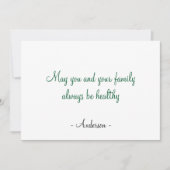 Decoratief bloemig naadloos patroon kaart (Voorkant)