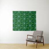 Decoratief bloemig naadloos patroon wandkleed (In Situ (horizontaal))