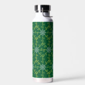 Decoratief bloemig naadloos patroon waterfles (Links)