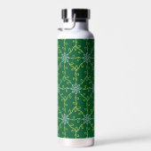 Decoratief bloemig naadloos patroon waterfles (Rechts)