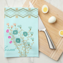 Decoratief bloemmotief met accent