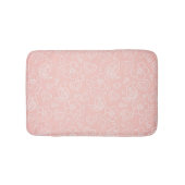 Decoratief bloempatroon badmat (Voorkant)